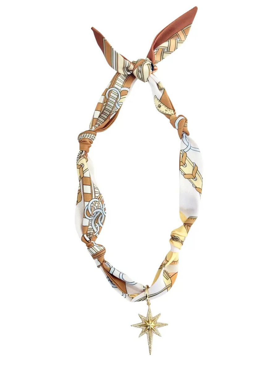 Tulum Scarf Necklace main image 0