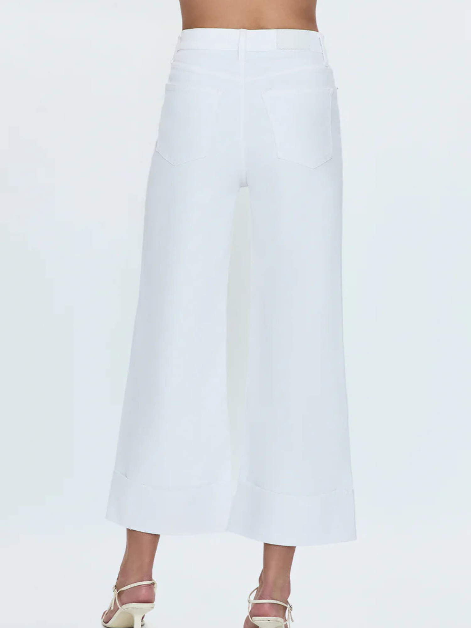 Pistola Lana Crop in Vivid White