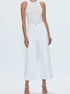 Pistola Lana Crop in Vivid White