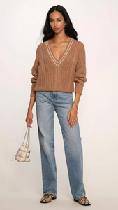 Heartloom Felicia Sweater Taupe