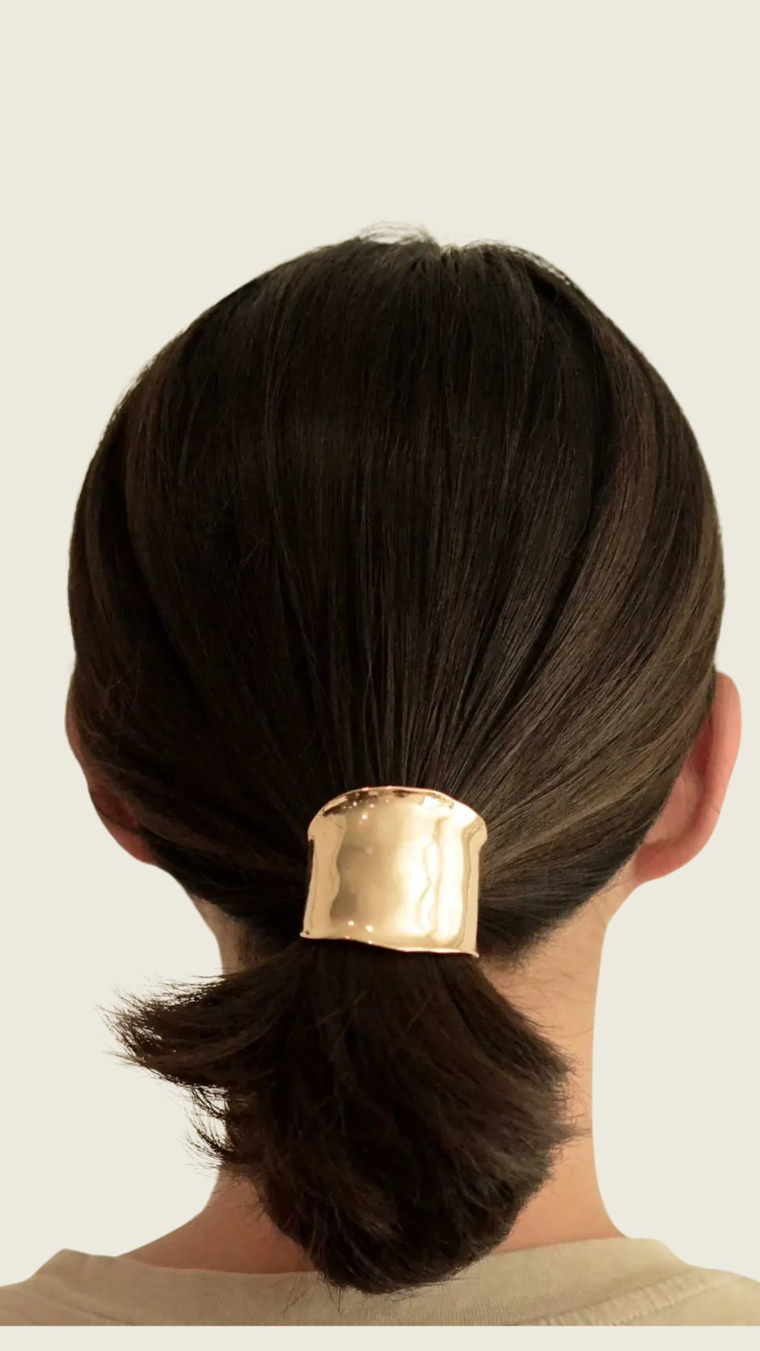 Metal Ponytail Cuff Stick