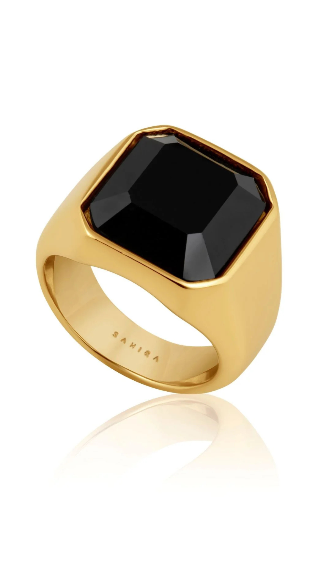 Sahira Jewelry Ora Onyx Ring