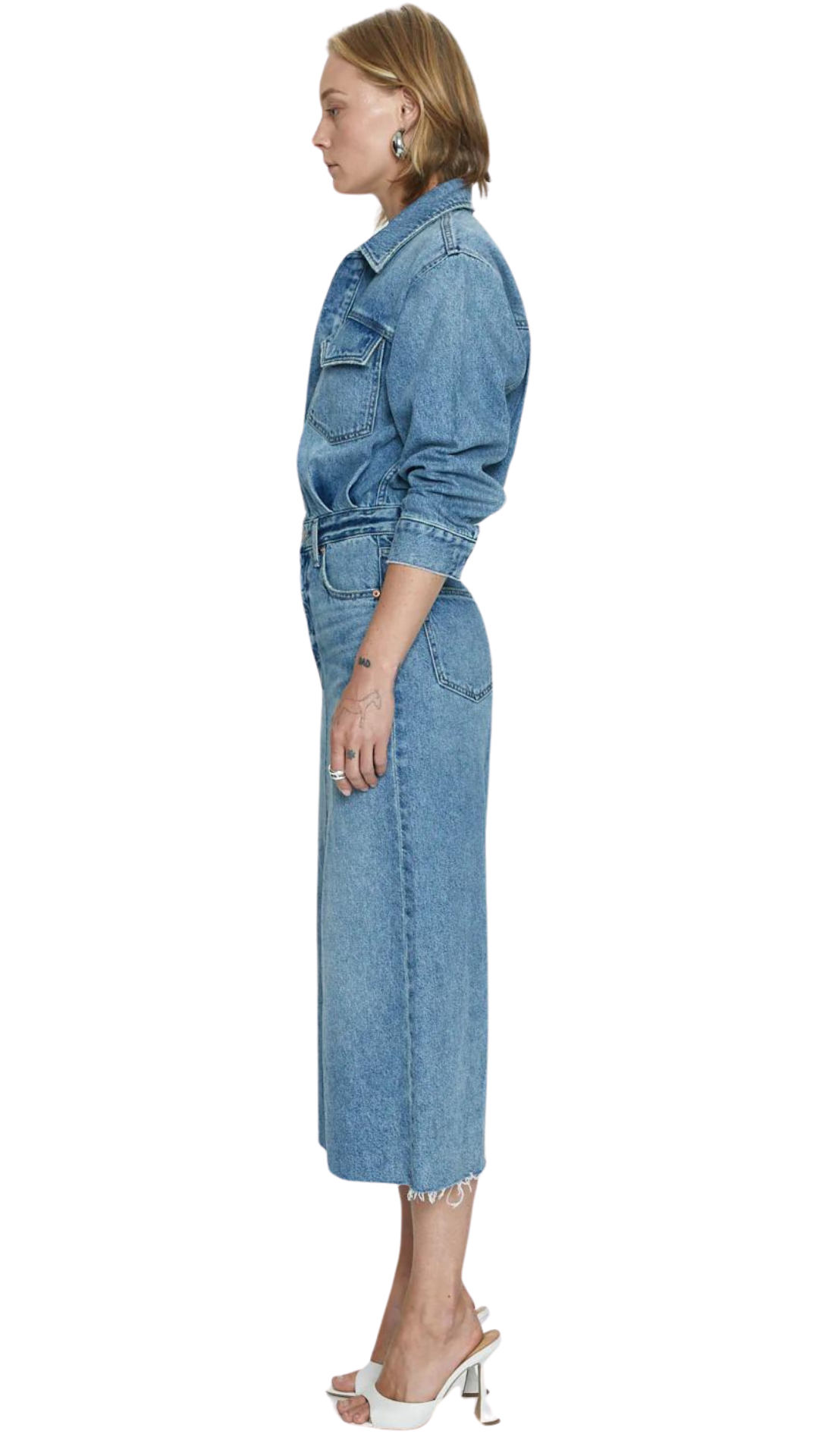 Pistola Denim- Amira Midi Dress Mod39 Pistola Denim- Amira Midi Dress Mod39