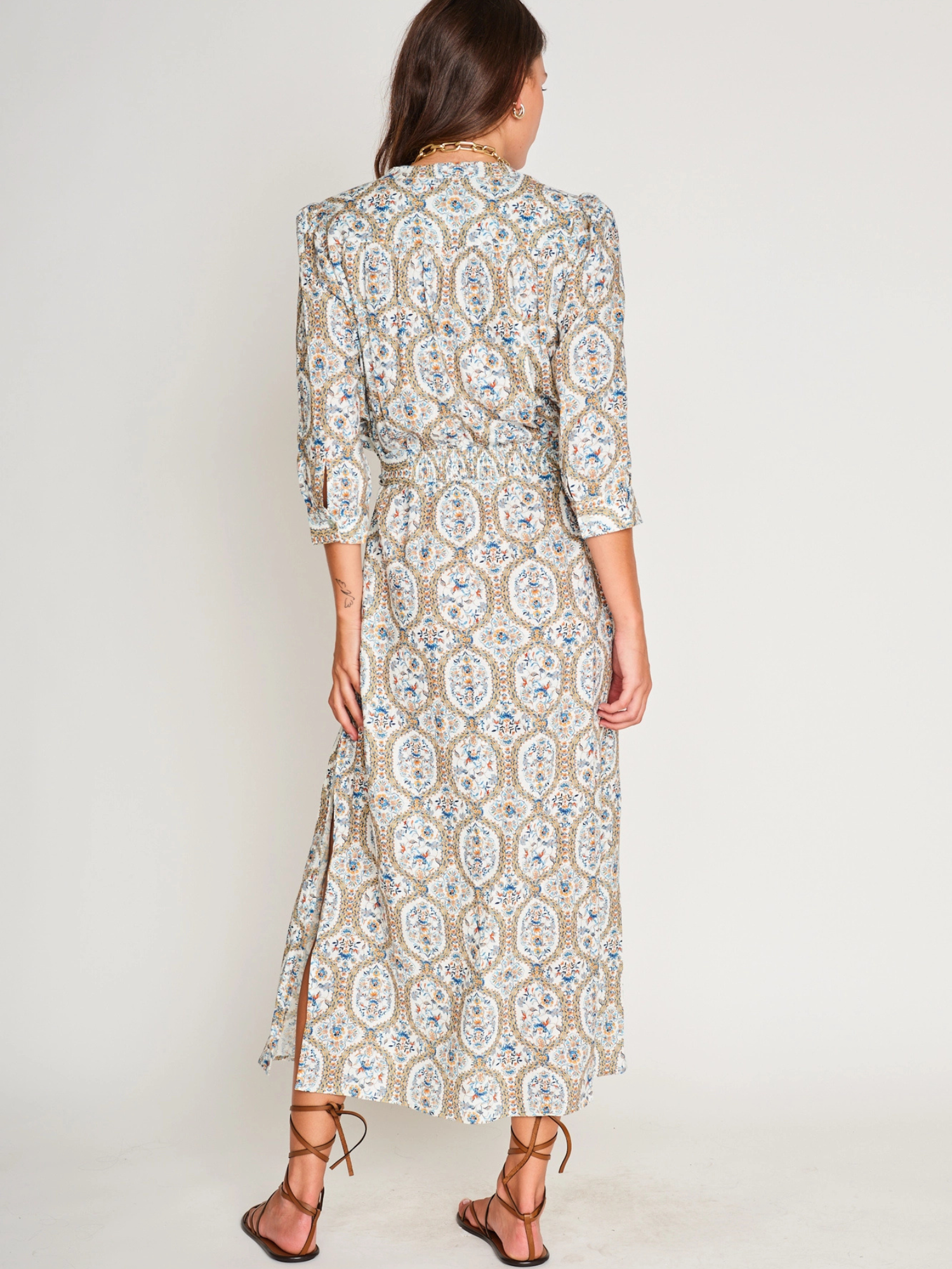 dRA Cassie Printed Midi Dress