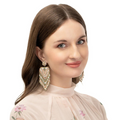 Deepa Gurnani Beaded Anwen Earrings