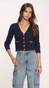 Heartloom Lida Cardi- Navy