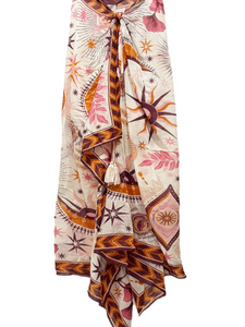Pool to Party Mystic Eye Sarong and Luxury Scarf Wrap