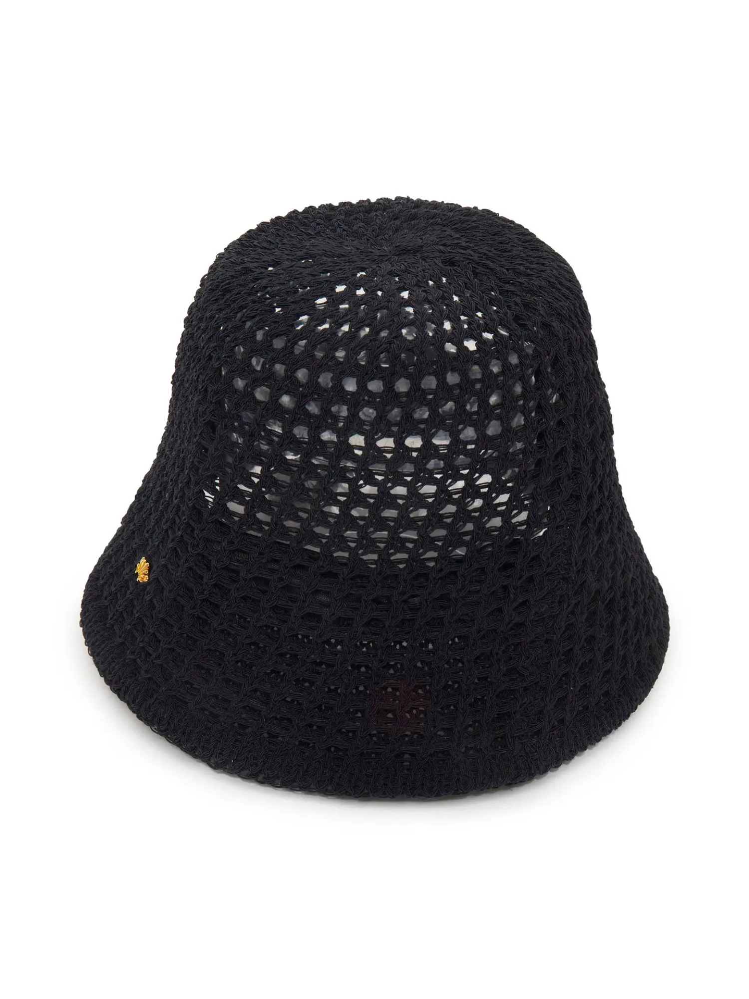 Lele Sadoughi Jet Open Weave Bucket Hat