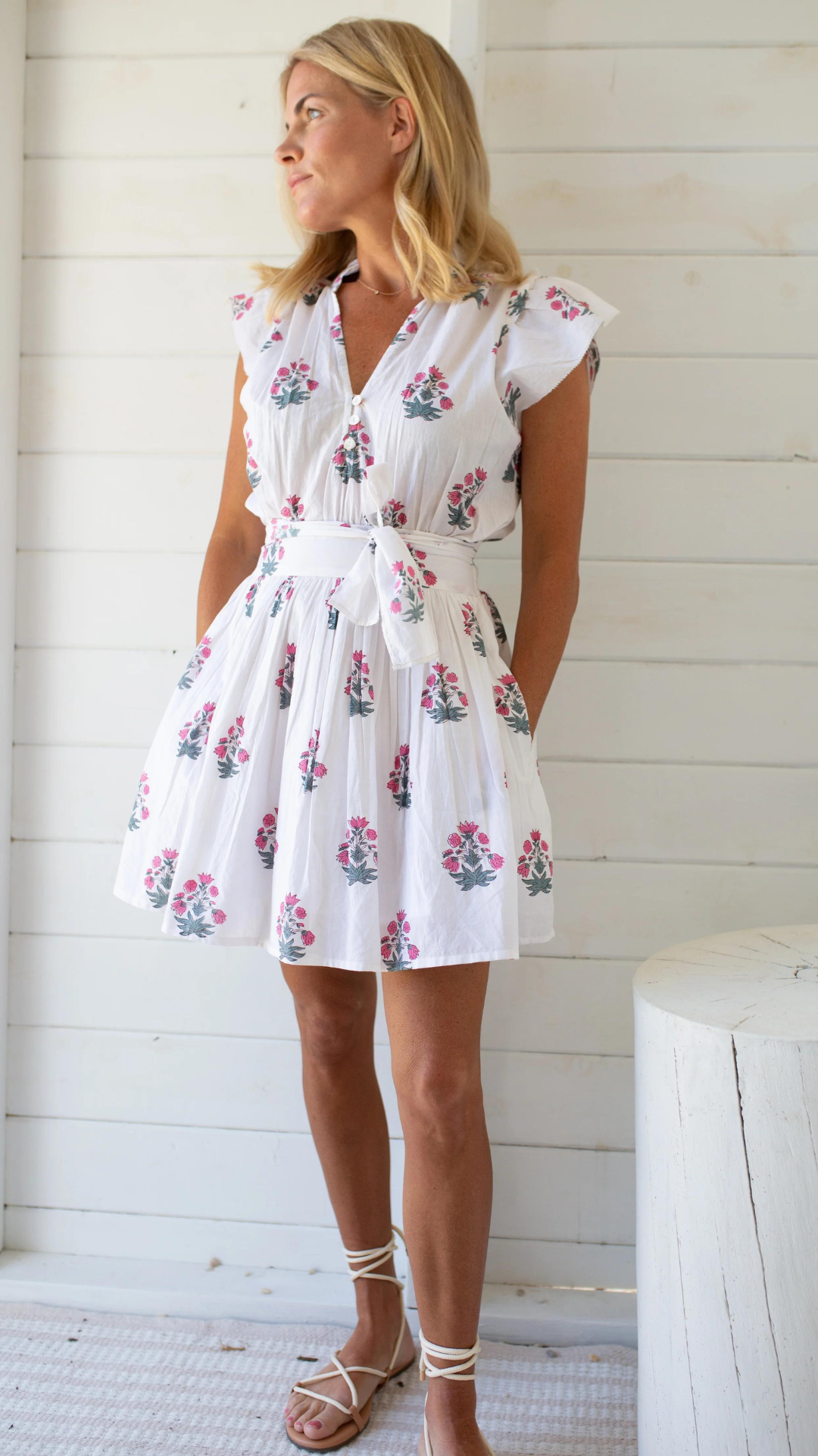 Marea Liz Dress Beach Floral