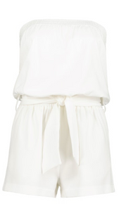 Bishop + Young Mila Romper Black and Ivory