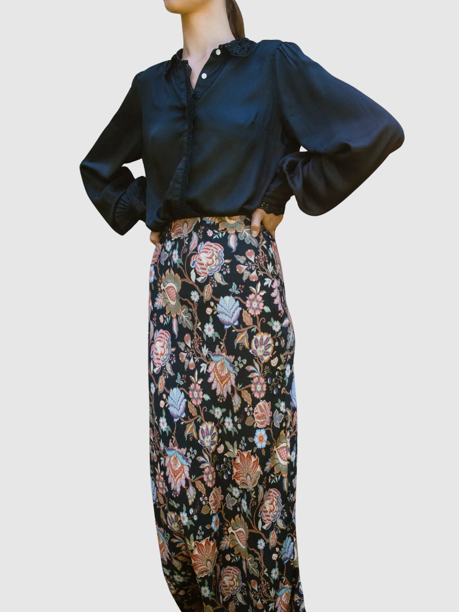 Sophia Floral Print Skirt