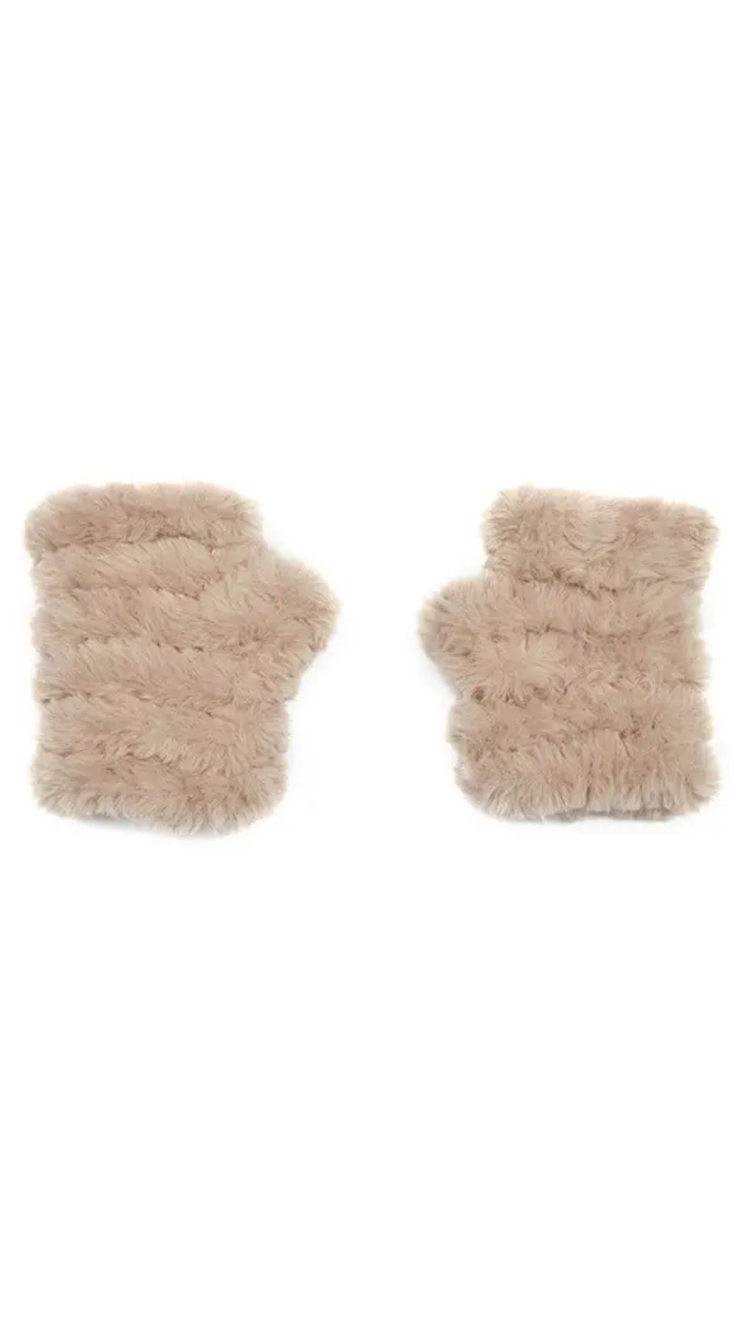 Jocelyn Mandy Faux Fur Fingerless Mittens