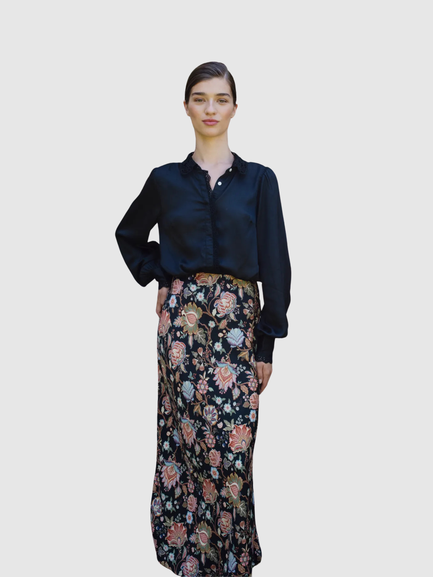 Sophia Floral Print Skirt