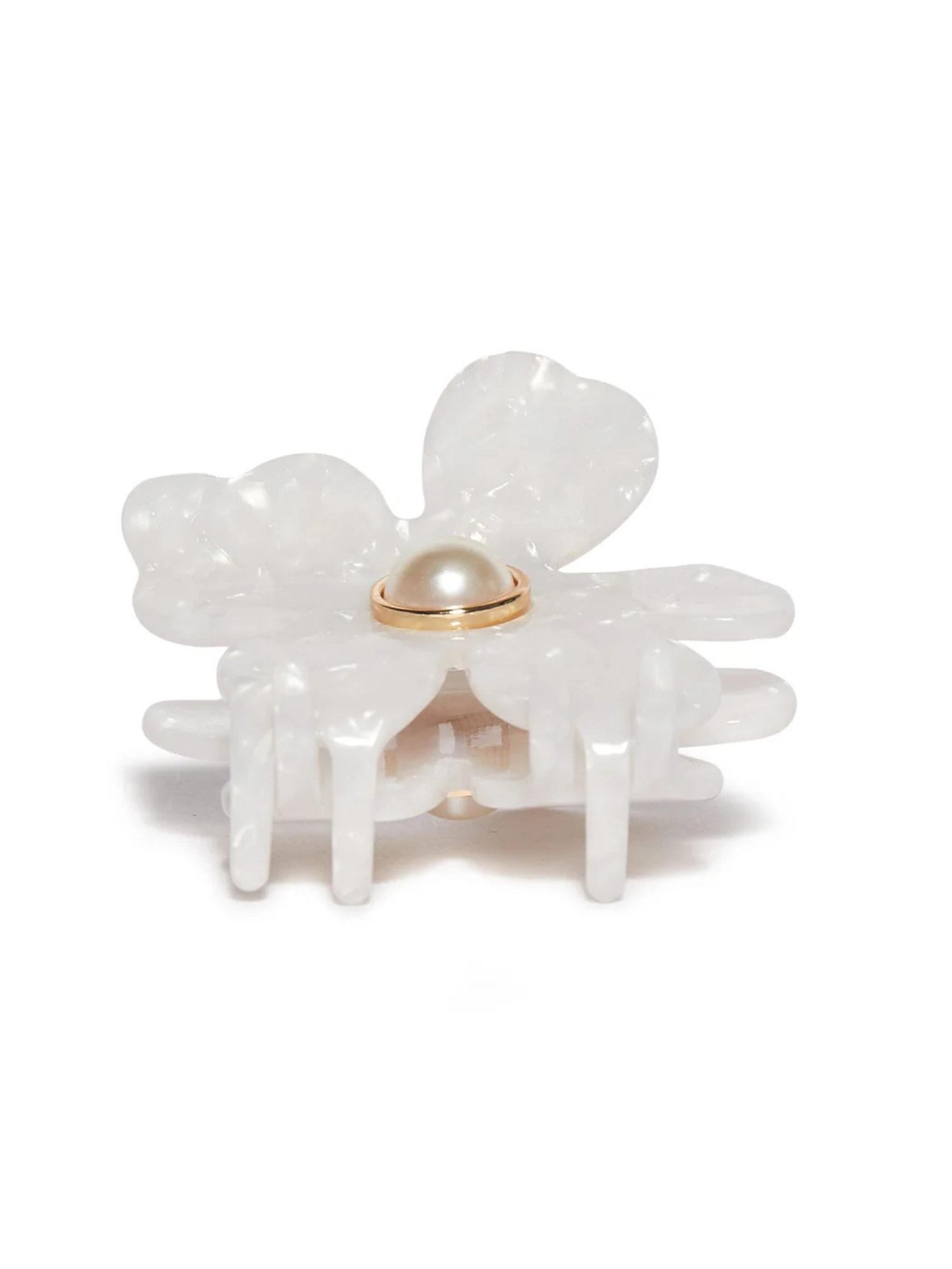 Lele Sadoughi Mother of Pearl Lily Claw Clip