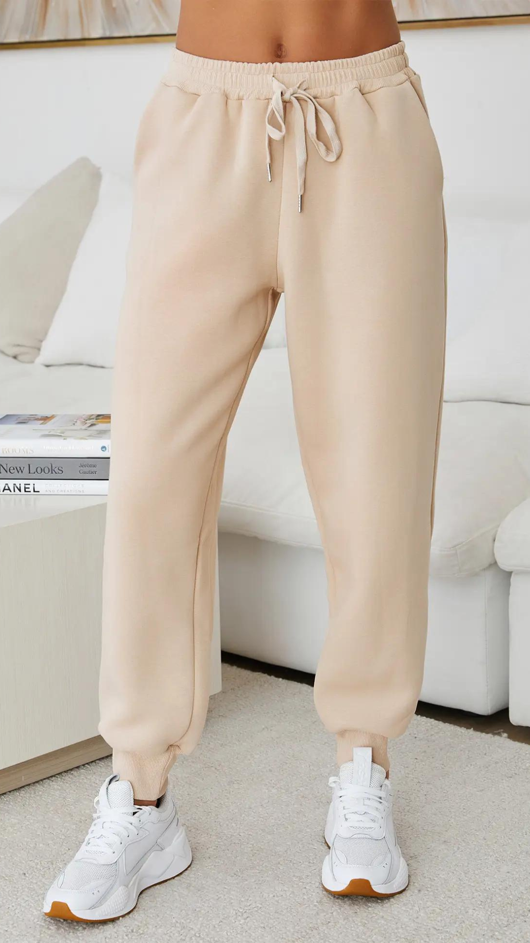 French Terry Drawstring Joggers Mod39