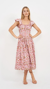 Marea Printed Jane Dress