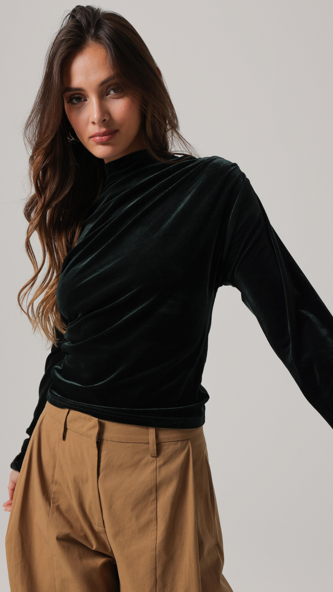 Line + Dot Lennon Long Sleeve Top