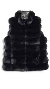 Jocelyn Faux Fur Reversible Bongo Vest