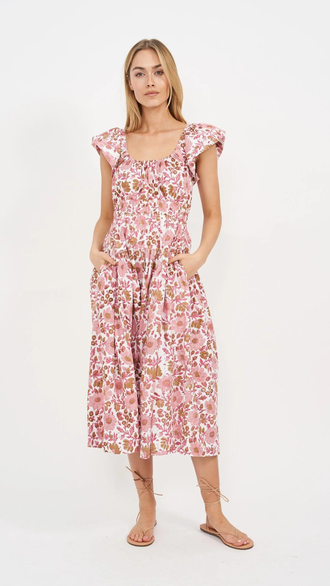 Marea Printed Jane Dress