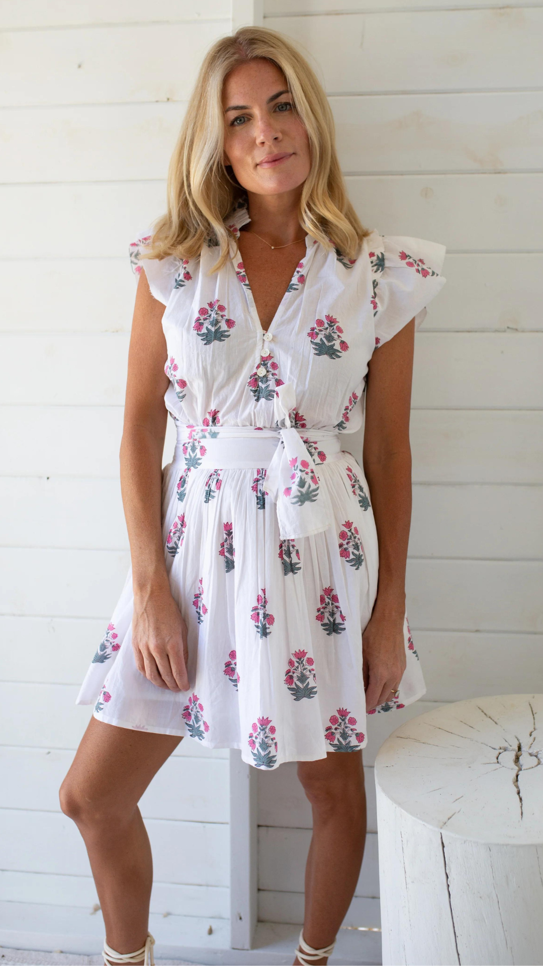 Marea Liz Dress Beach Floral