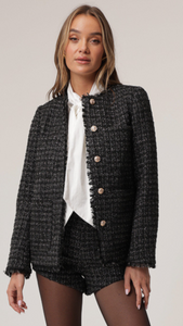 Line + Dot Knox Tweed Jacket