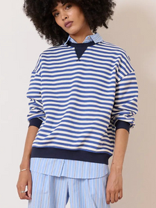 Viny Striped Sweatshirt