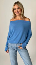 Six Fifty The Anywhere Top - Crystal Blue