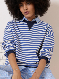 Viny Striped Sweatshirt