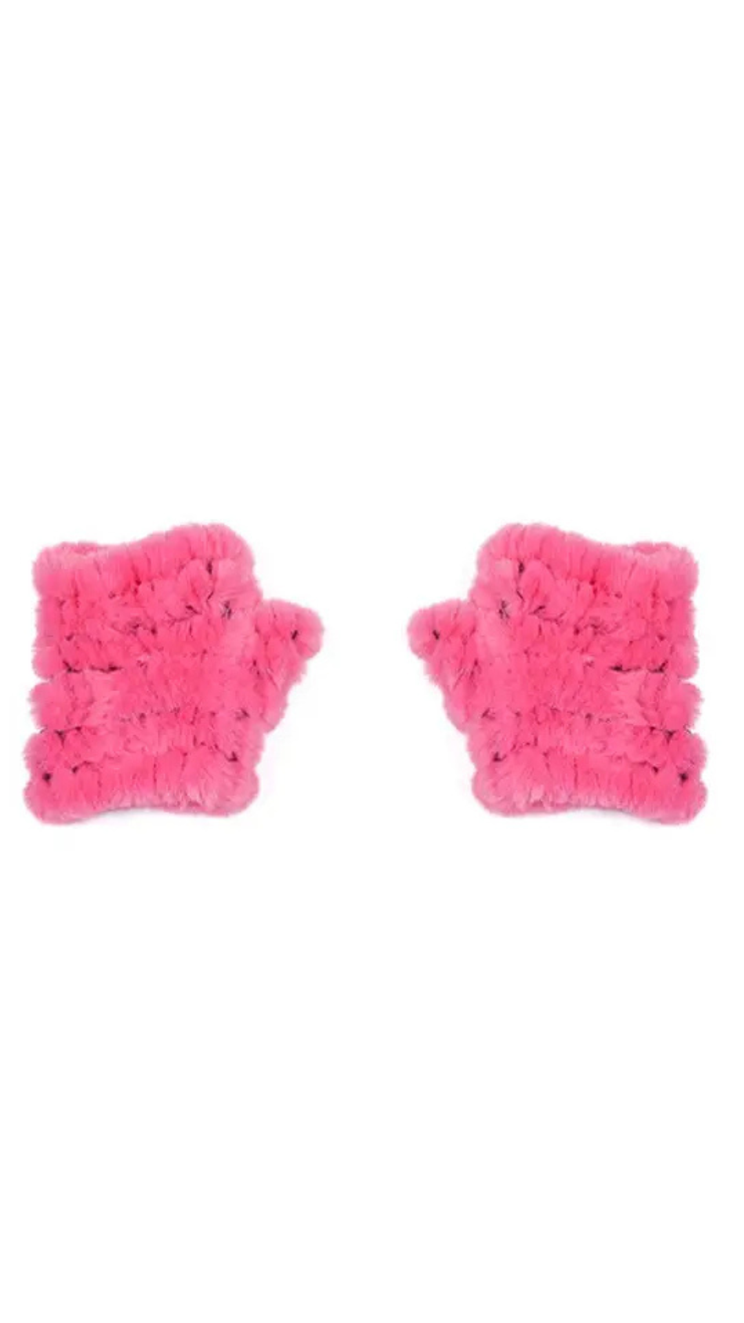 Jocelyn Mandy Faux Fur Fingerless Mittens