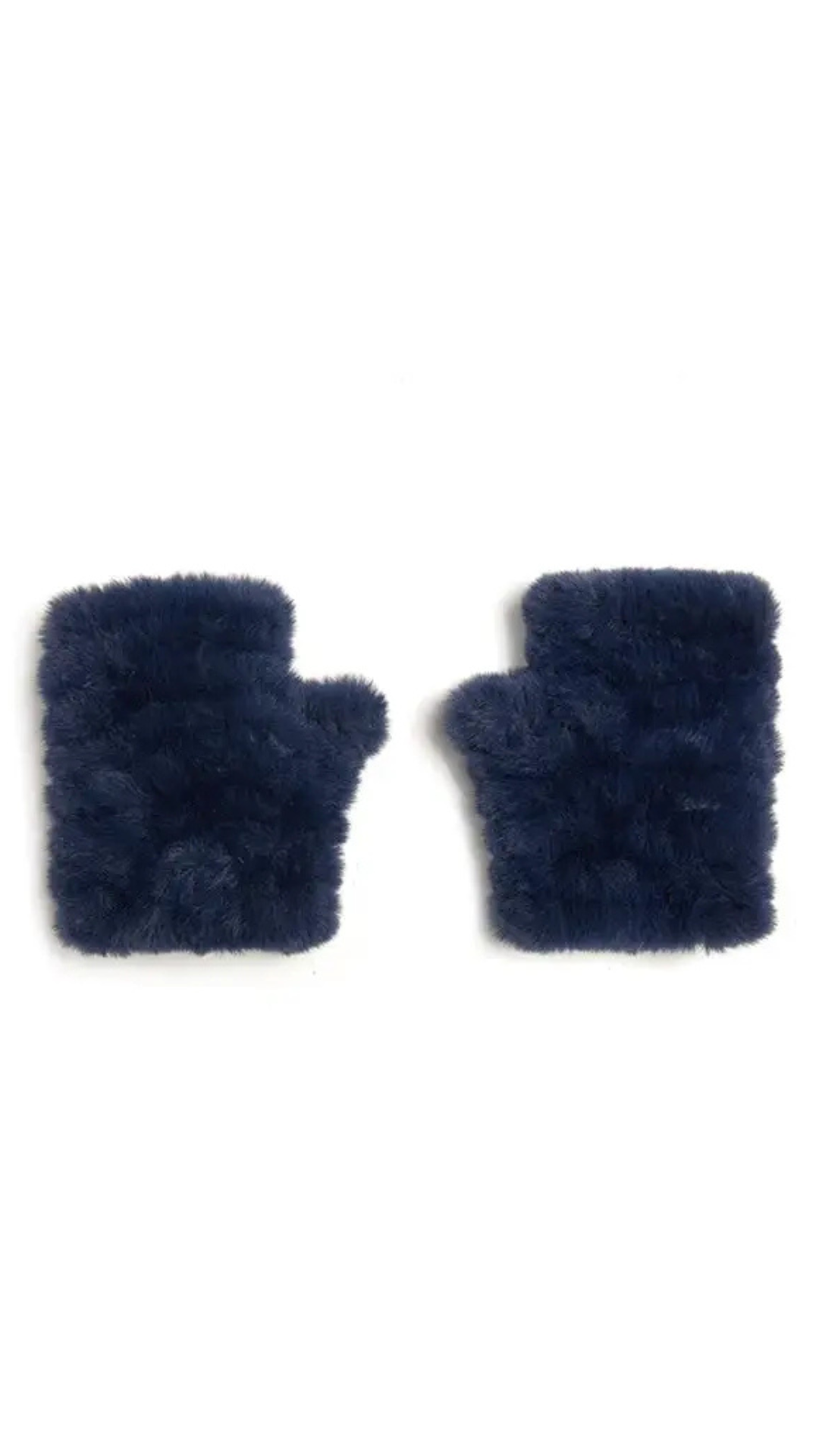 Jocelyn Mandy Faux Fur Fingerless Mittens