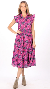 Bindu Brenda Dress- Orchid