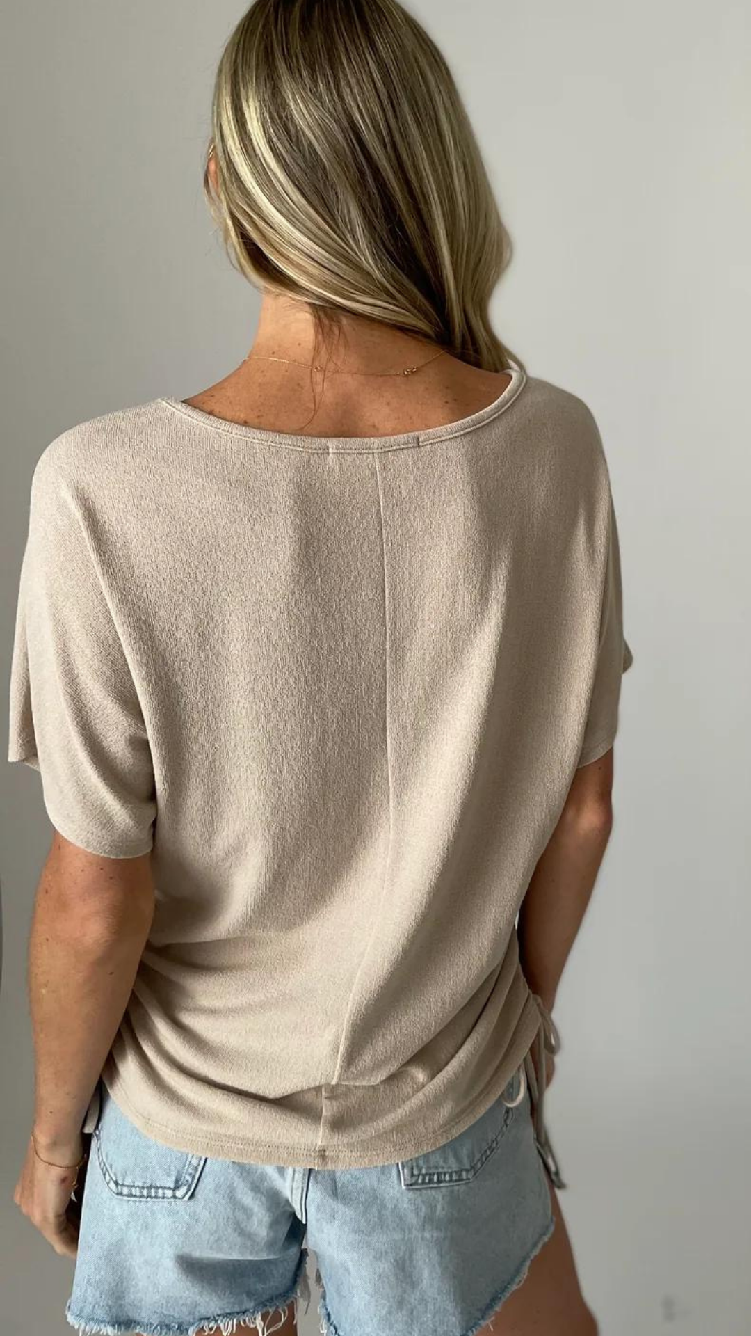 Six Fifty Mia Top Taupe