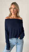 Six Fifty The Anywhere Top - Navy