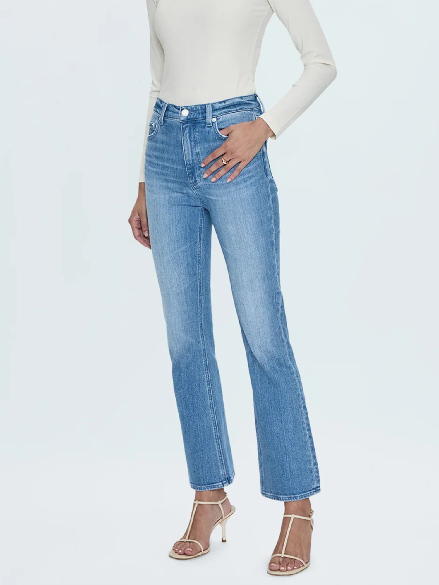 Pistola Krista High Rise Slim Bootcut in Exam