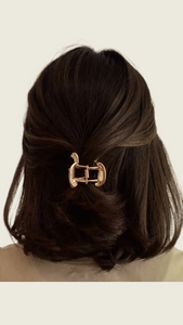 Metal Hair Claw Clip | Gold