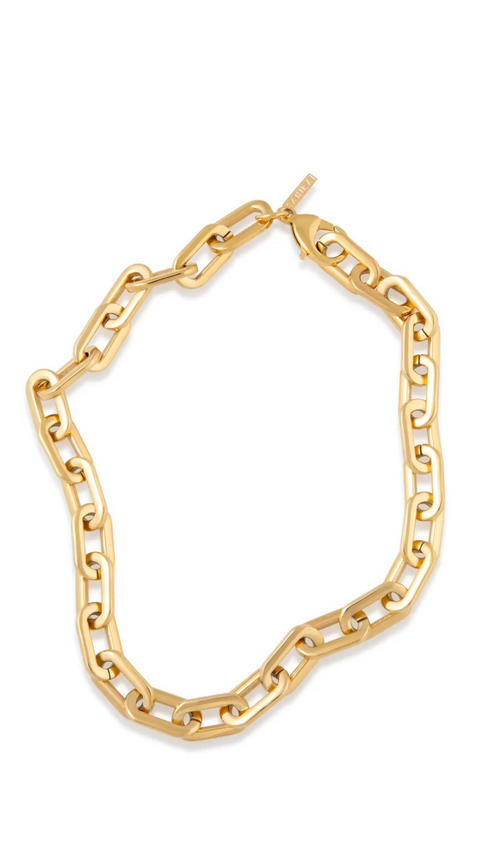 Sahira Jewelry Gold Link Necklace
