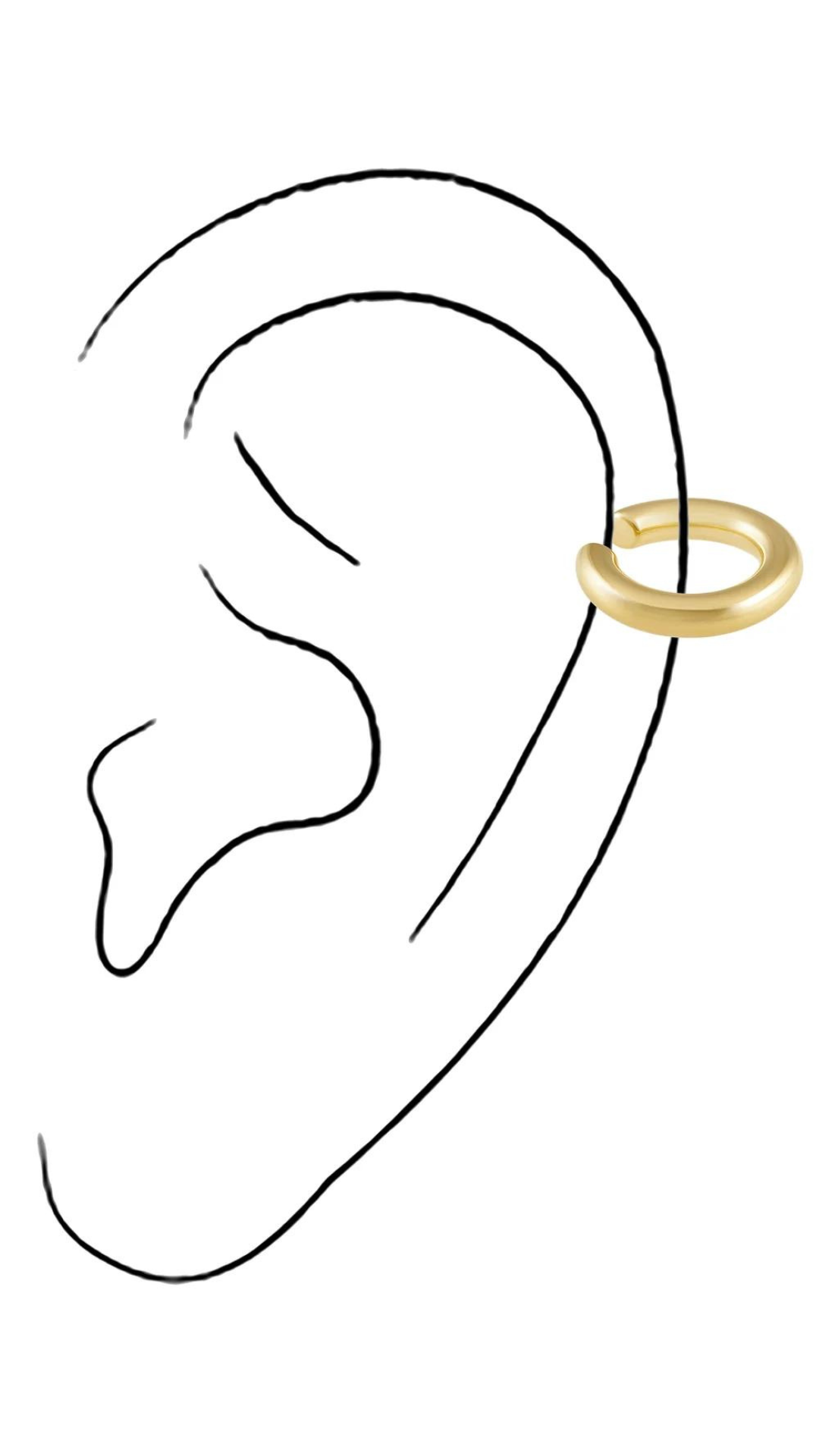 Sahira Jewelry Raquel Ear Cuff