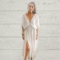 Scandal Italy Elyse Dress Cover-up White